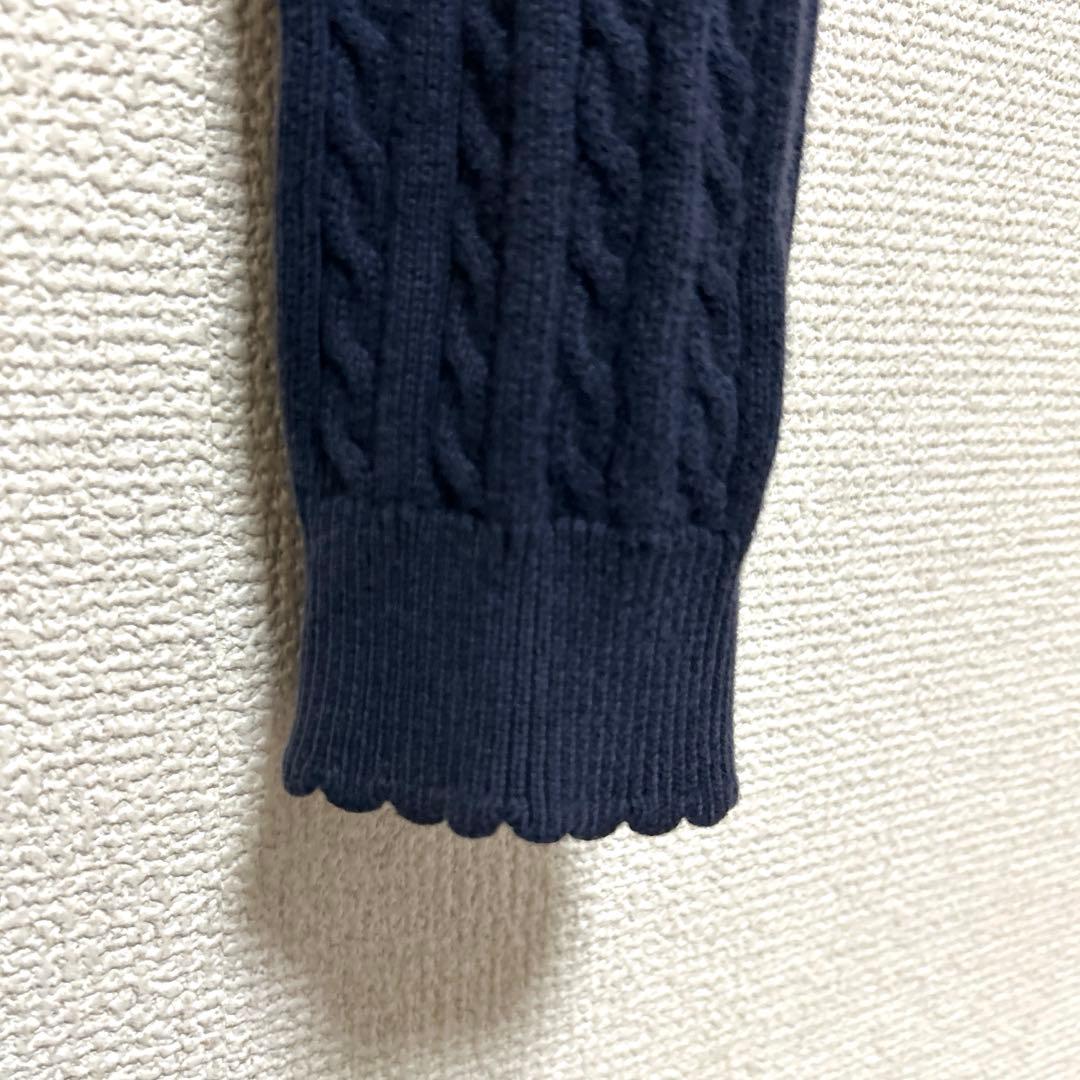 POLO Ralph Lauren ピンクポニー ケーブルニット カーディガン