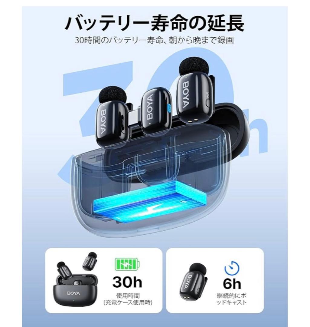 即購入OK★新品未開封★BOYA mini ワイヤレスマイク　USB-C