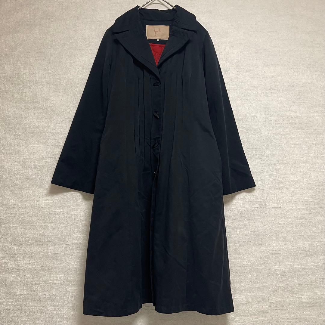 シビラ Sybilla コート ライナー付き Mサイズ アウター ウエストリボン