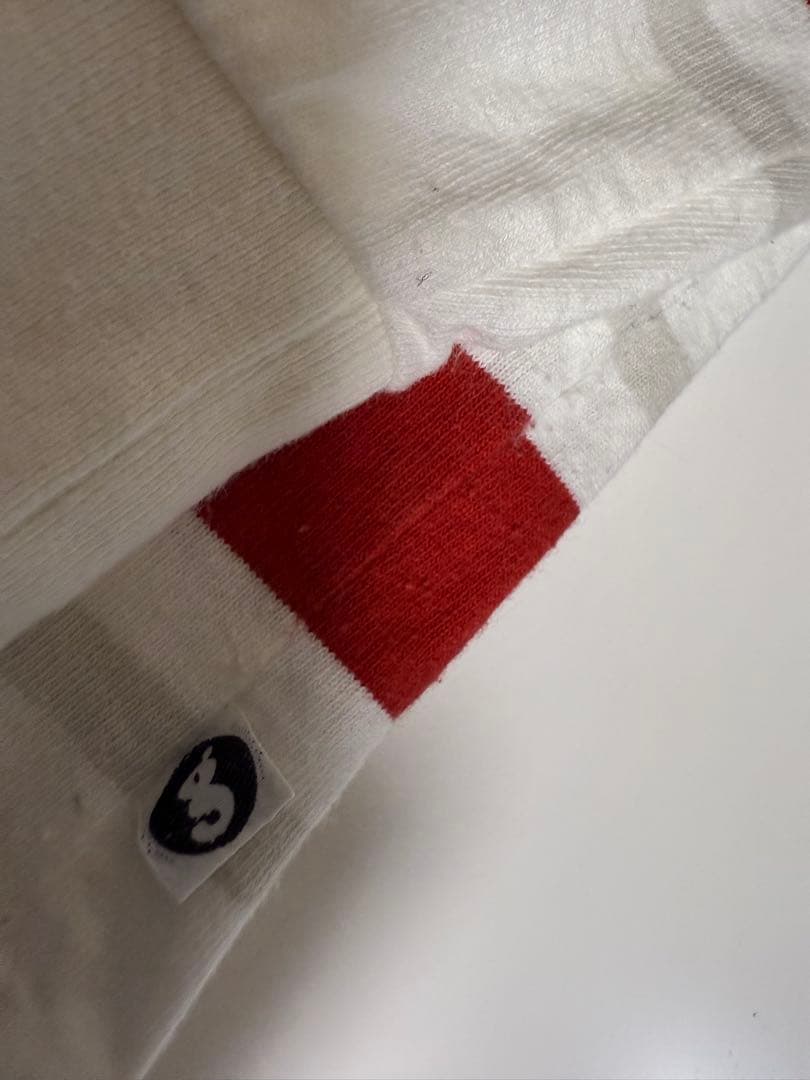 GoodEnoughボーダーロングスリーブTシャツ表記（L）