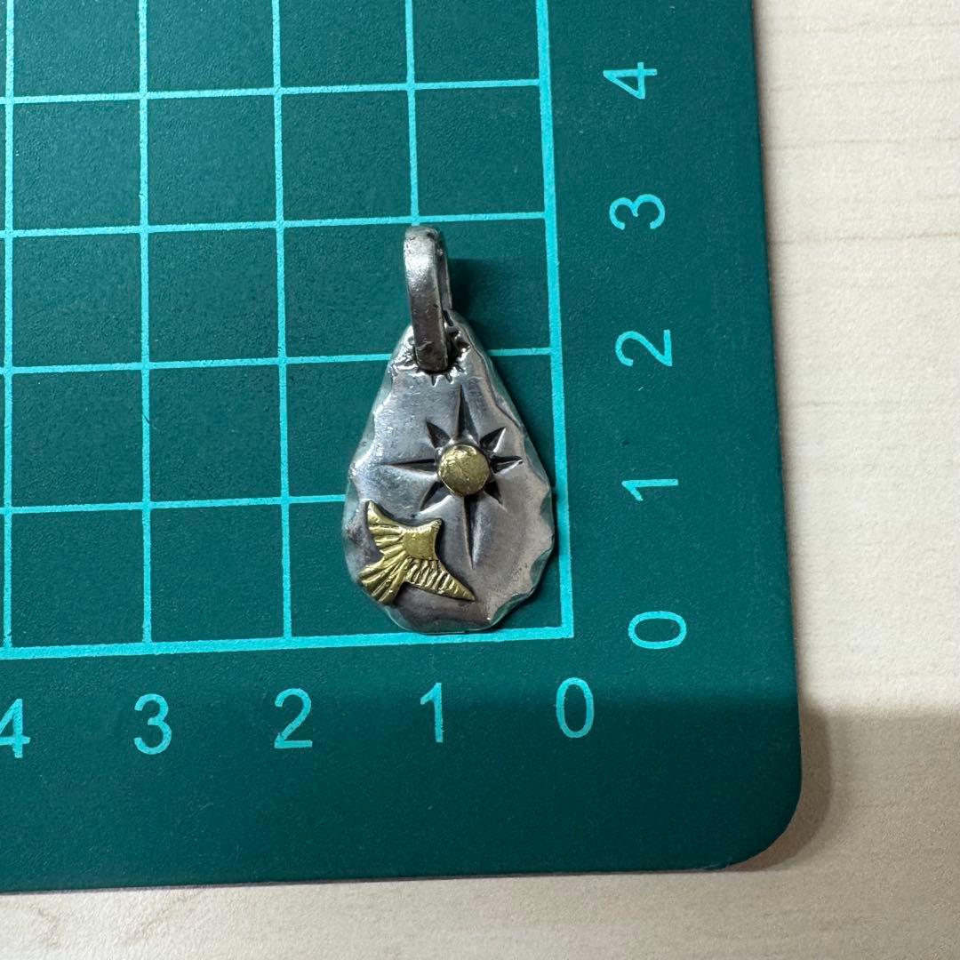 【イーグル 太陽神】タタキ ネックレストップ silver925