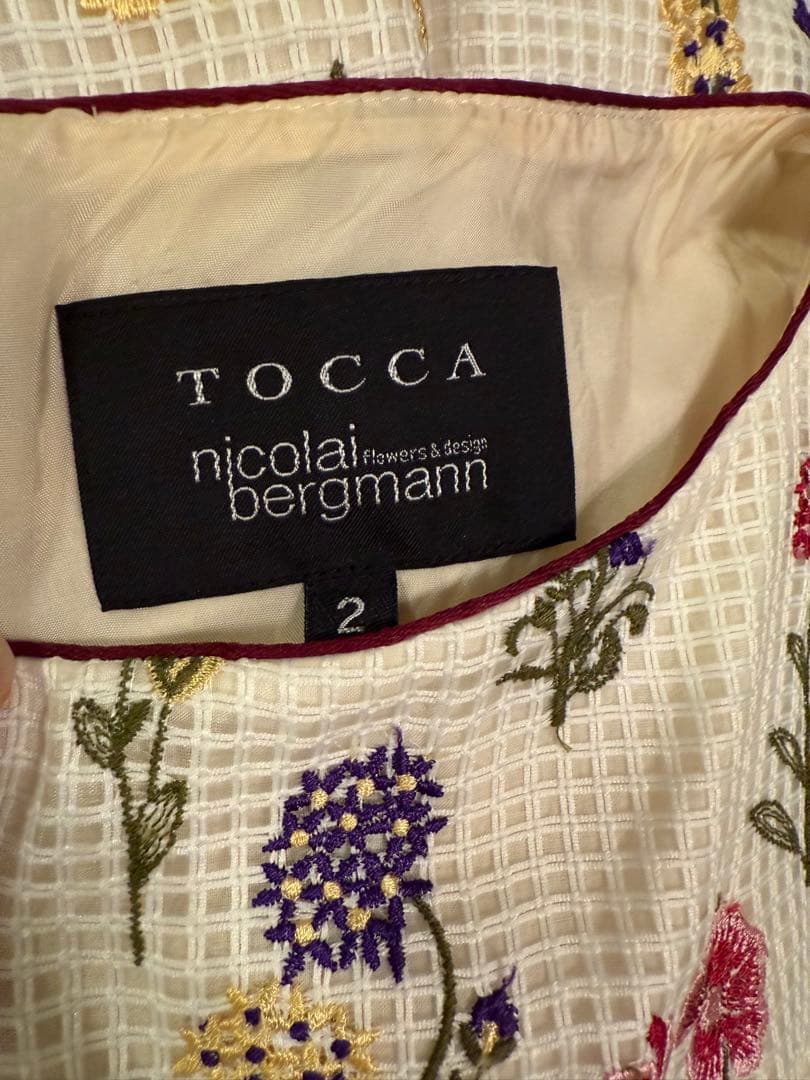 TOCCA nicolai bergmannコラボワンピース