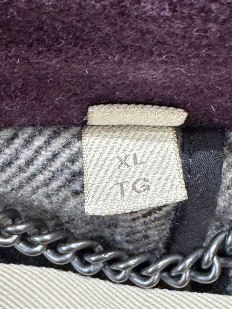 BURBERRY BRIT ダッフルコート ノバチェック ショート丈 XLサイズ