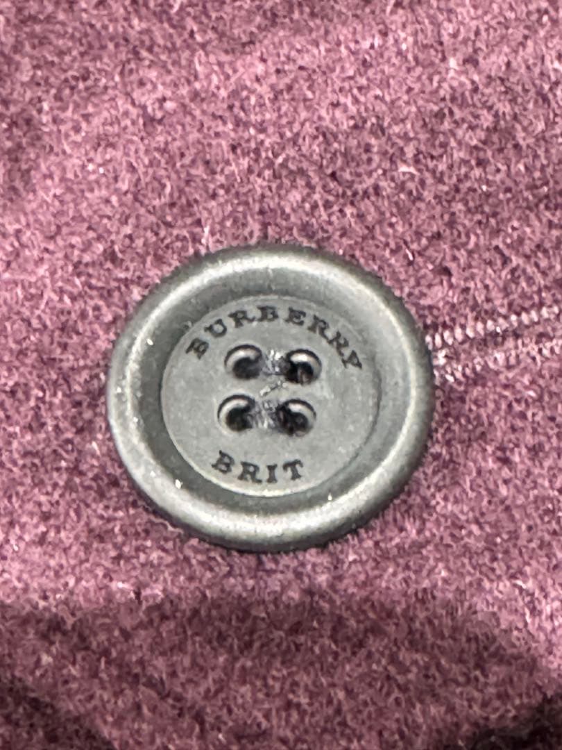 BURBERRY BRIT ダッフルコート ノバチェック ショート丈 XLサイズ