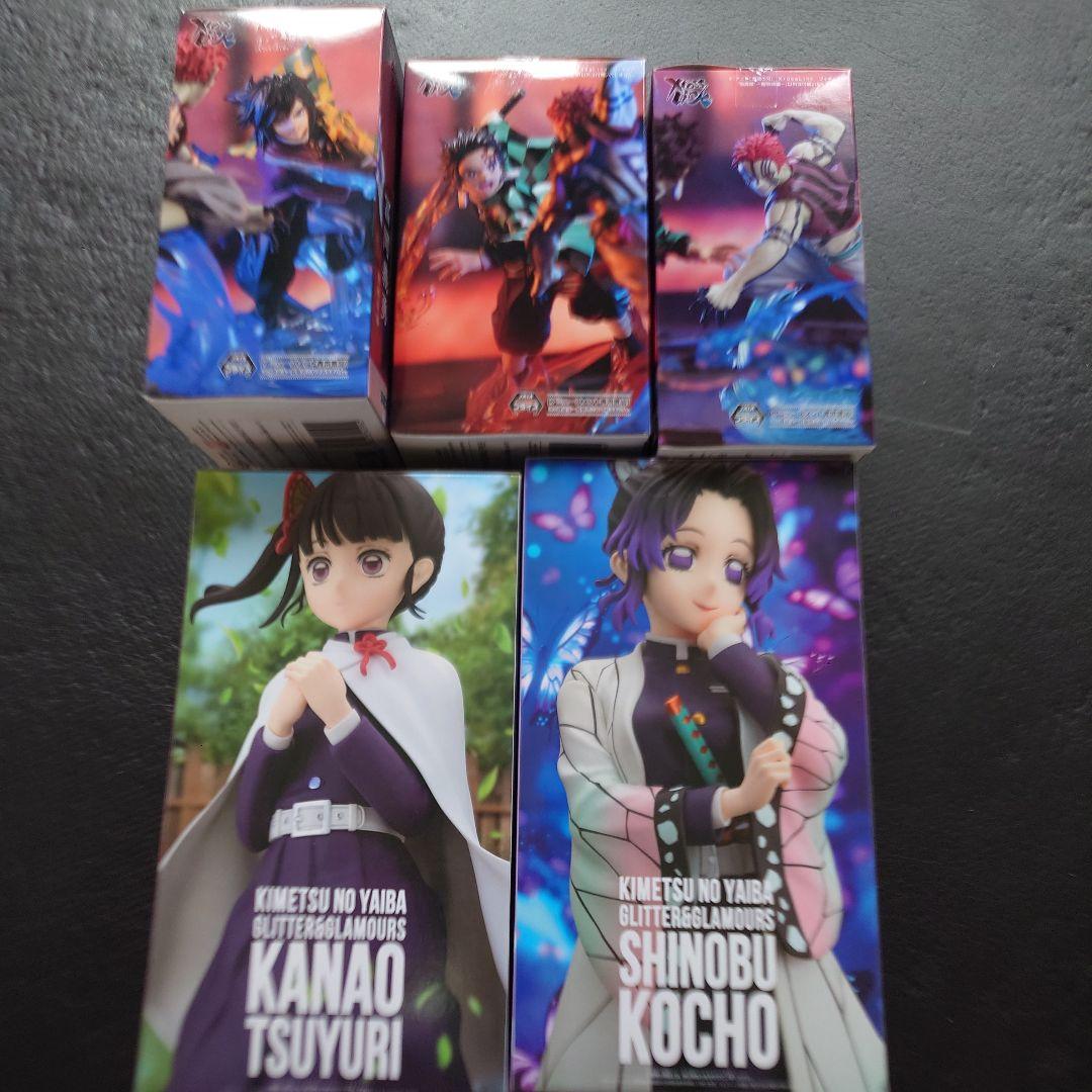 鬼滅の刃 GLITTER & GLAMOURS フィギュアセット