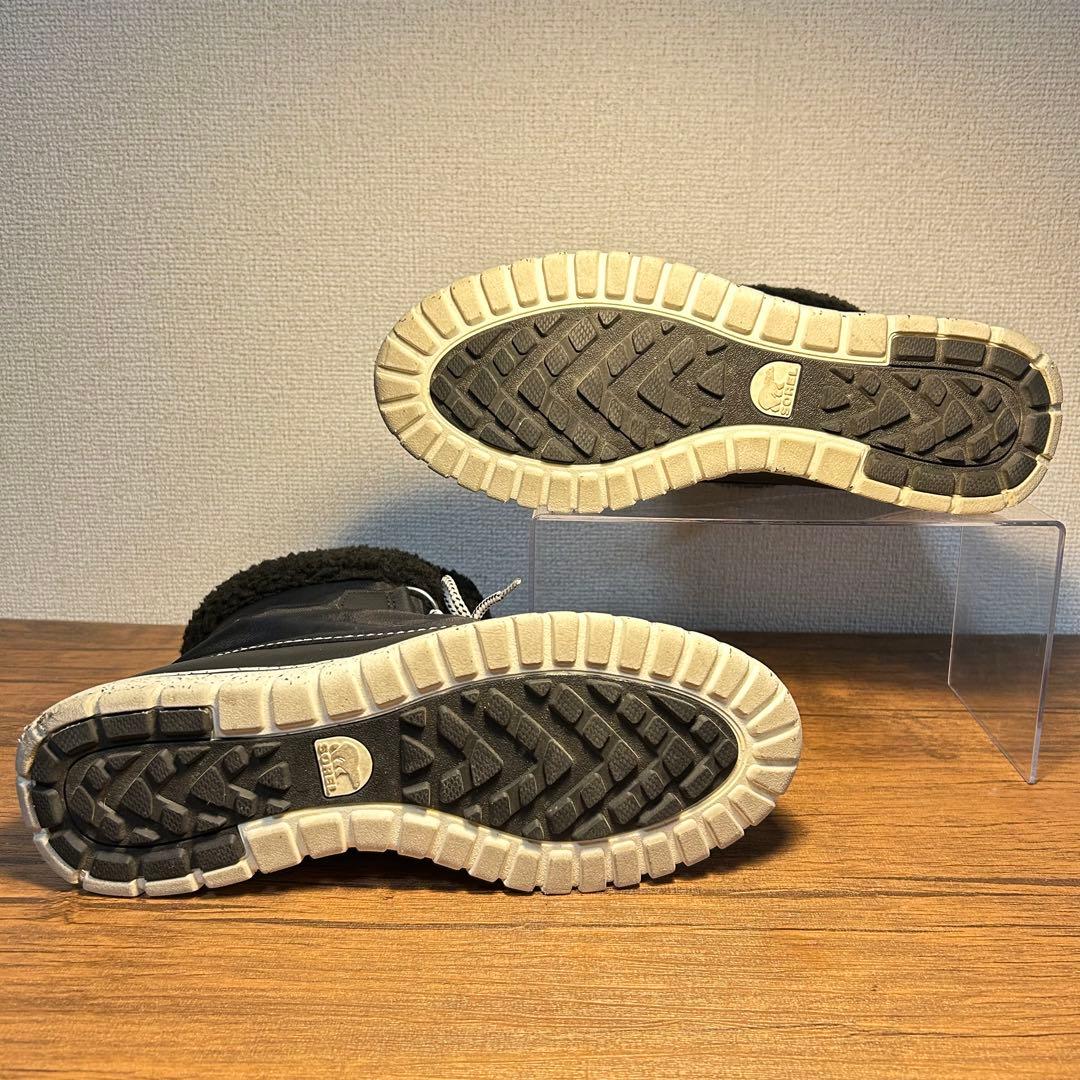 【美品】SORELティボリ ムートンブーツ WATERPROOF 25.5㎝