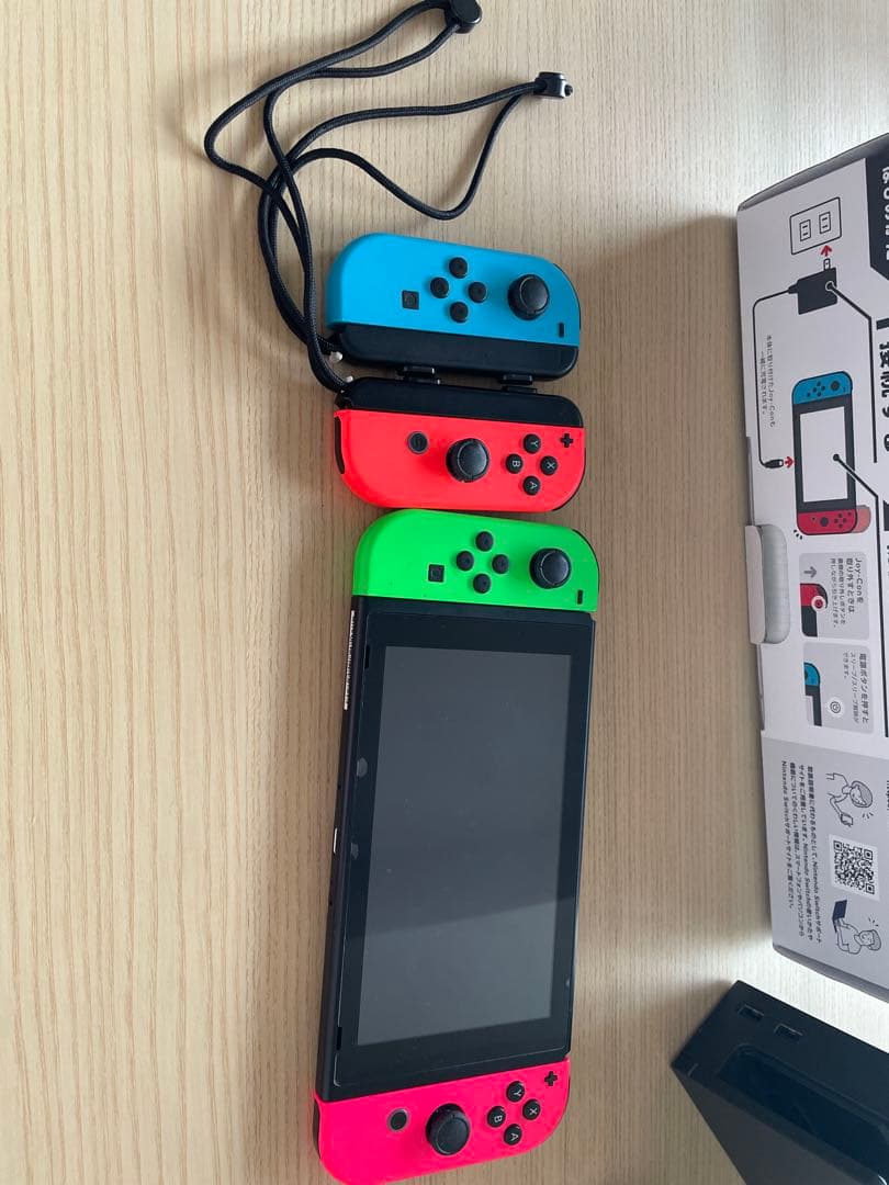 【箱あり】Nintendo Switch 本体 ＋カラフル Joy-Con