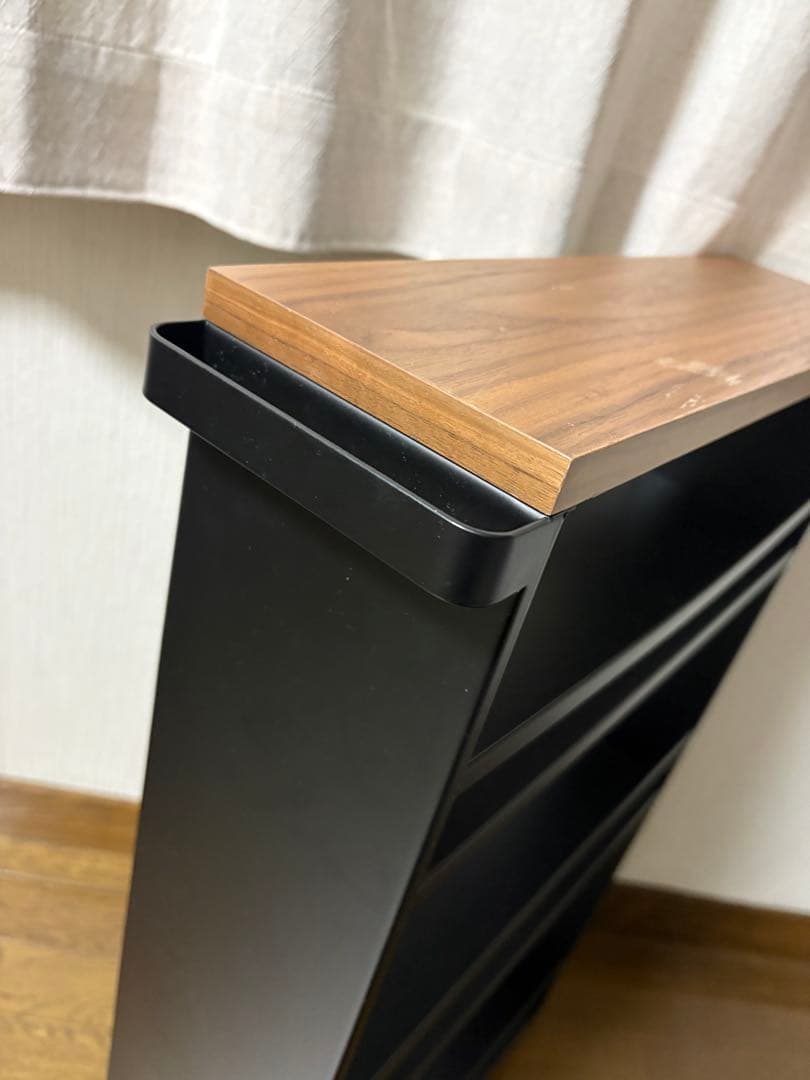山崎実業　キッチン収納　スリムワゴン