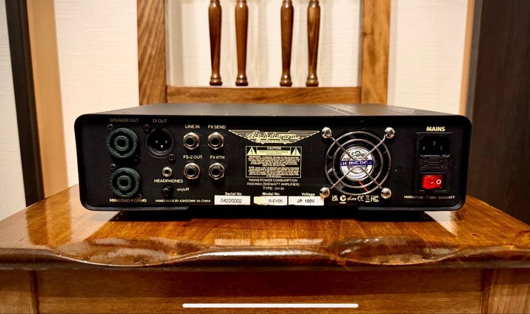 Ashdown RM-500 EVO II ベースアンプ