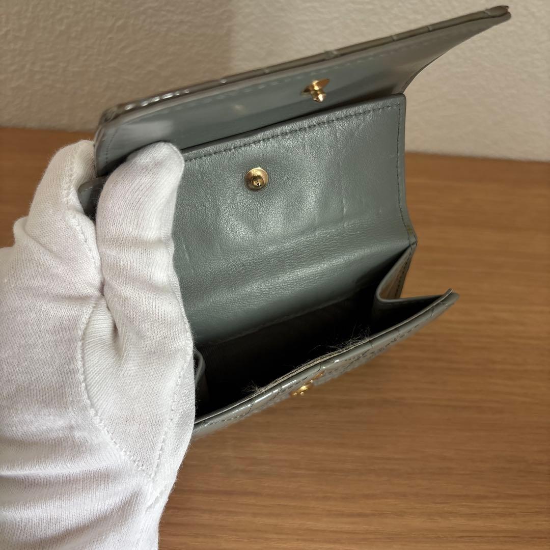 【DIOR】レディーディオール三つ折り財布