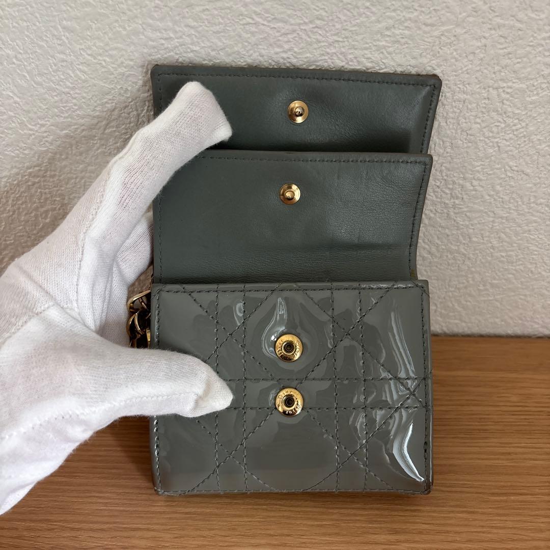 【DIOR】レディーディオール三つ折り財布