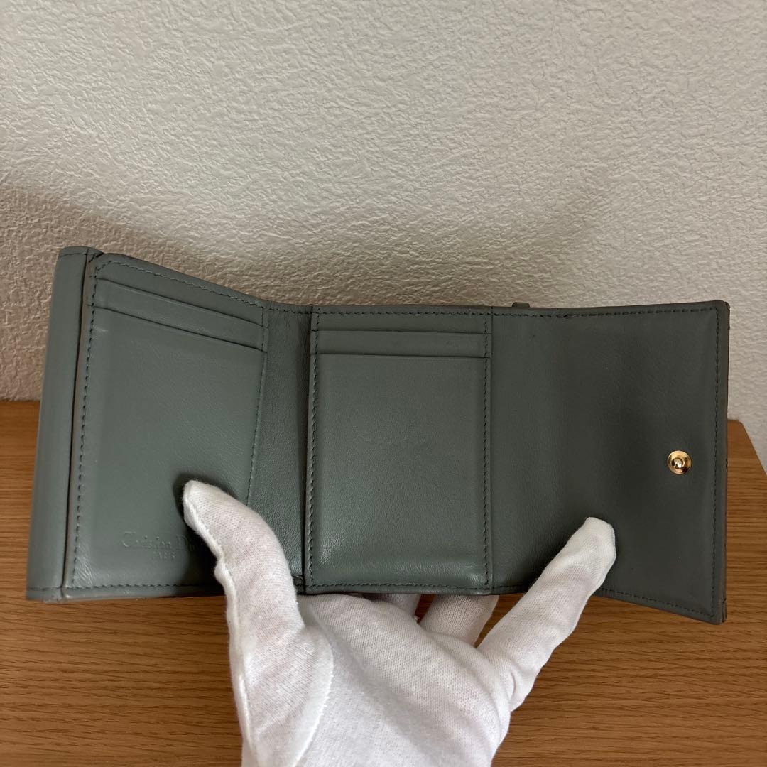 【DIOR】レディーディオール三つ折り財布