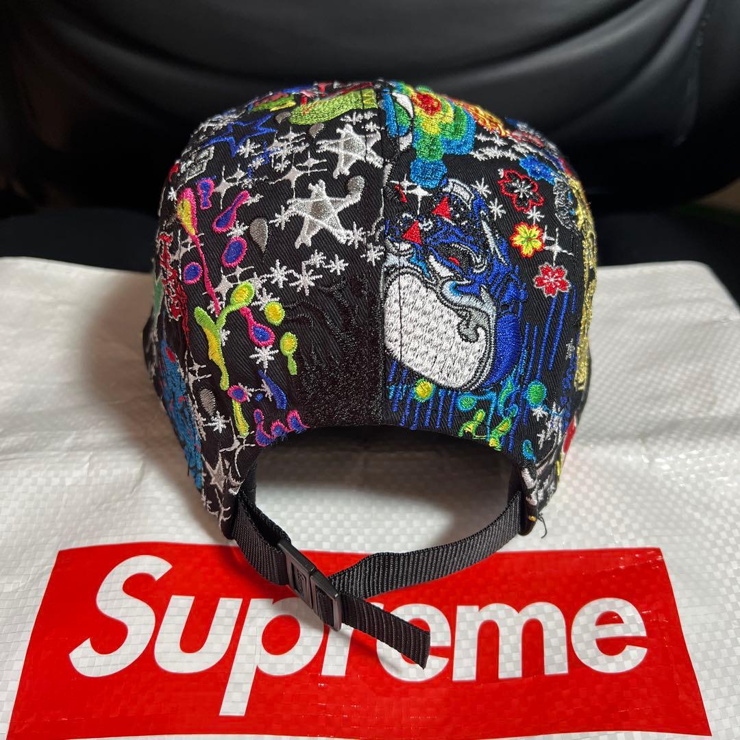 正規品　美品　Supreme AOI Embroidered Camp Cap