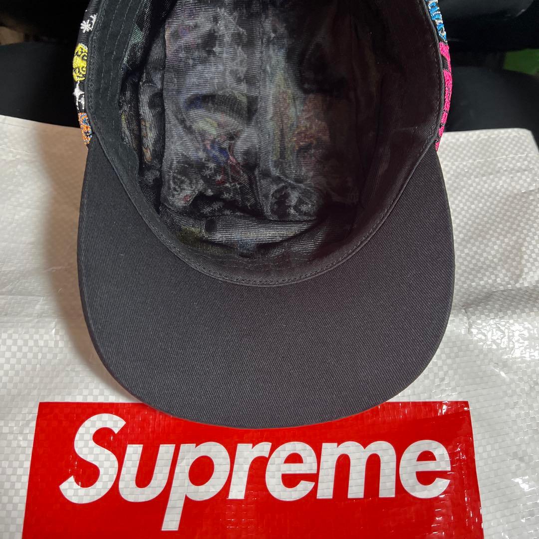 正規品　美品　Supreme AOI Embroidered Camp Cap