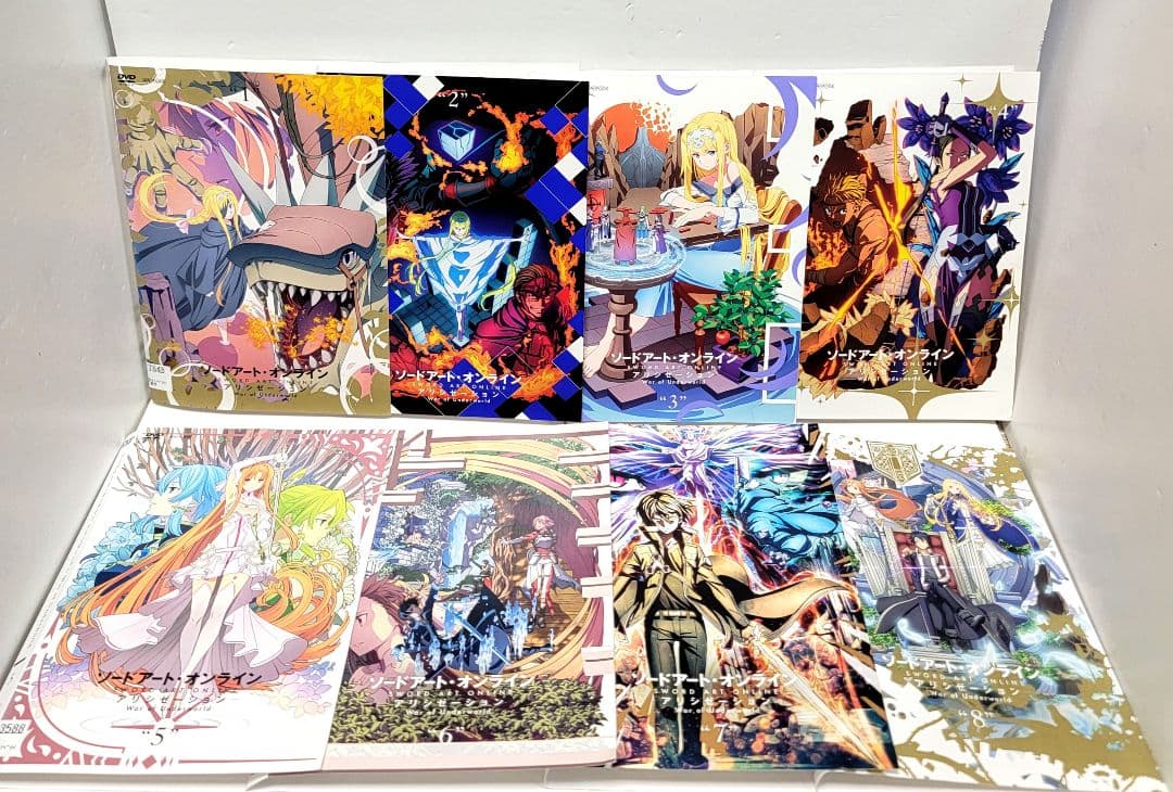 ソードアート・オンライン アリシゼーション 1期+2期 DVD 全16巻
