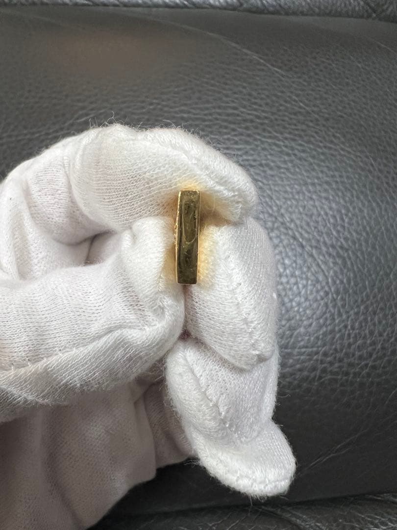クロムハーツ 22k フレームド CHプラス 1P純正ダイヤ 原本付き
