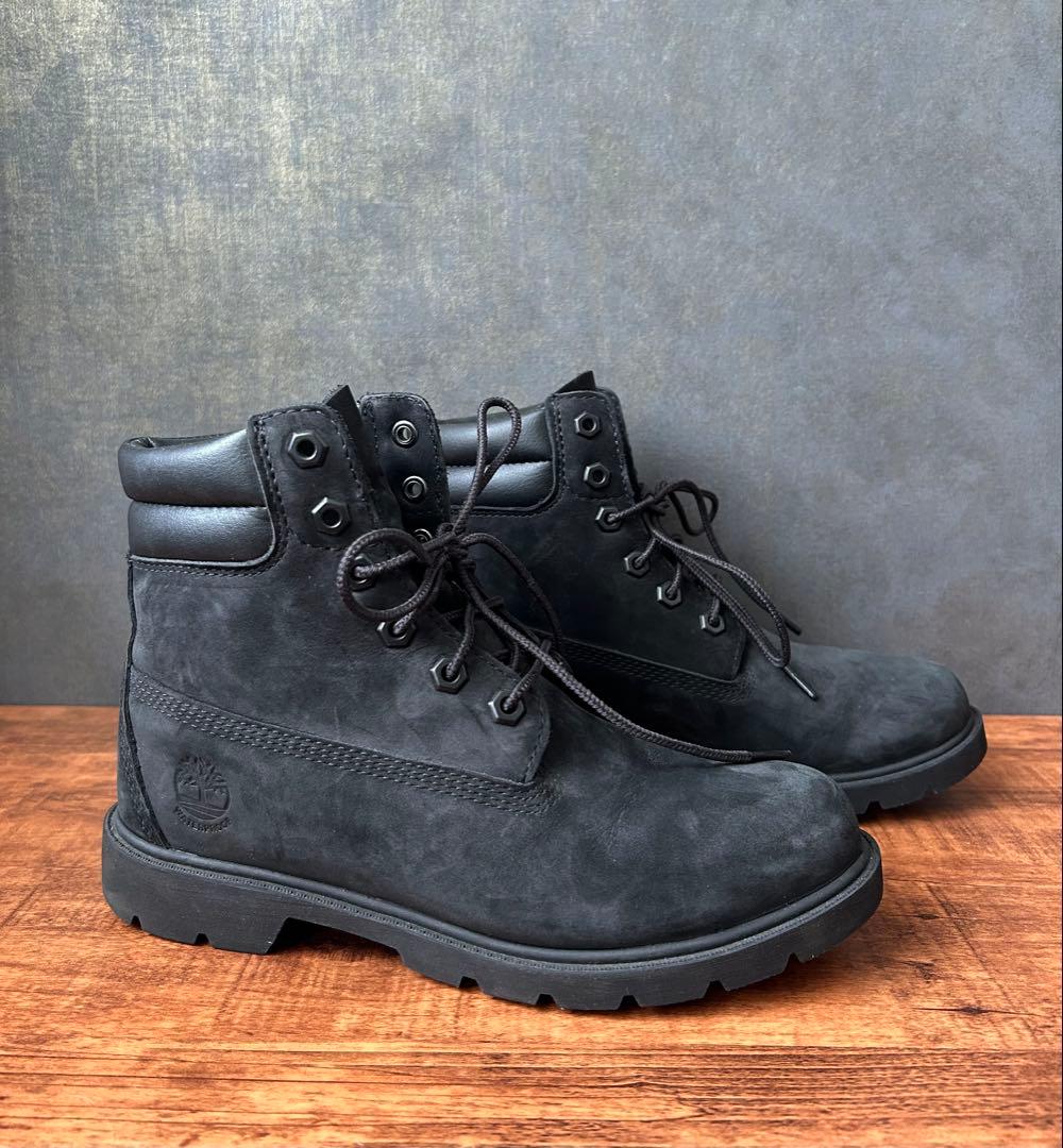 Timberland 6インチリンデンウッド プレミアムWPブーツ 23.5 黒