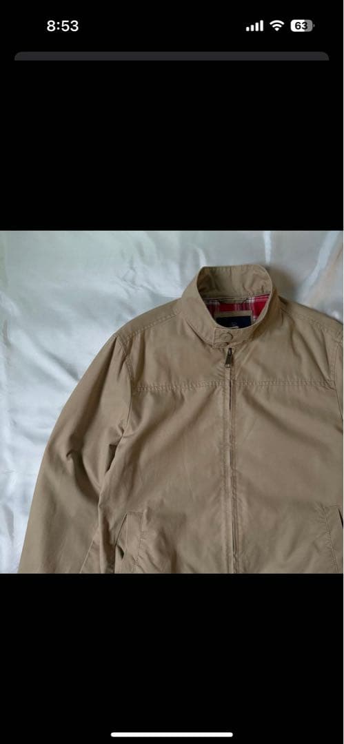 00s OLD NAVY G9 ハリントンジャケット ブルゾン チェック