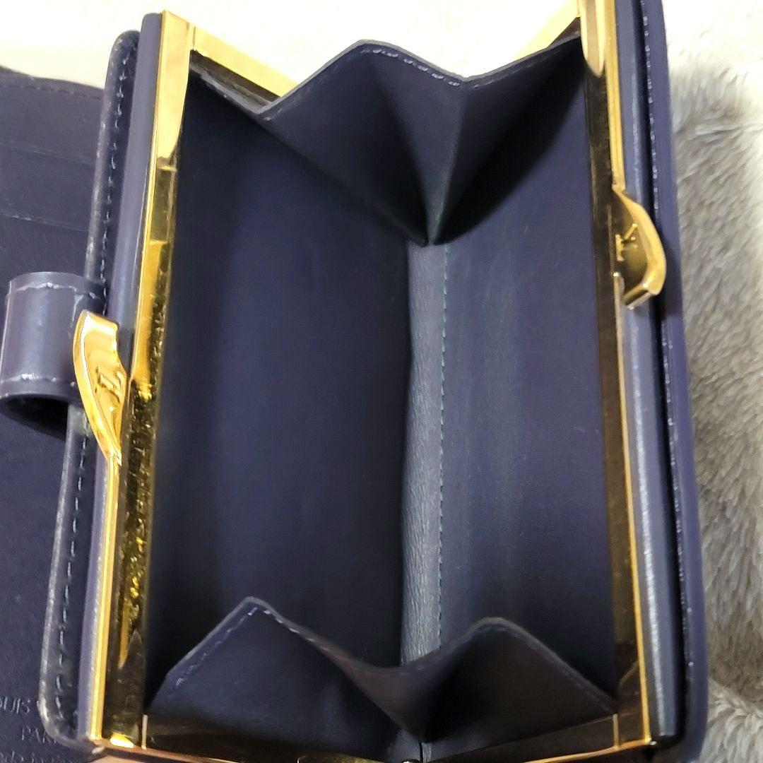 美品 ルイヴィトン モノグラム ポルトモネ ビエ ヴィエノワ がま口 二つ折り