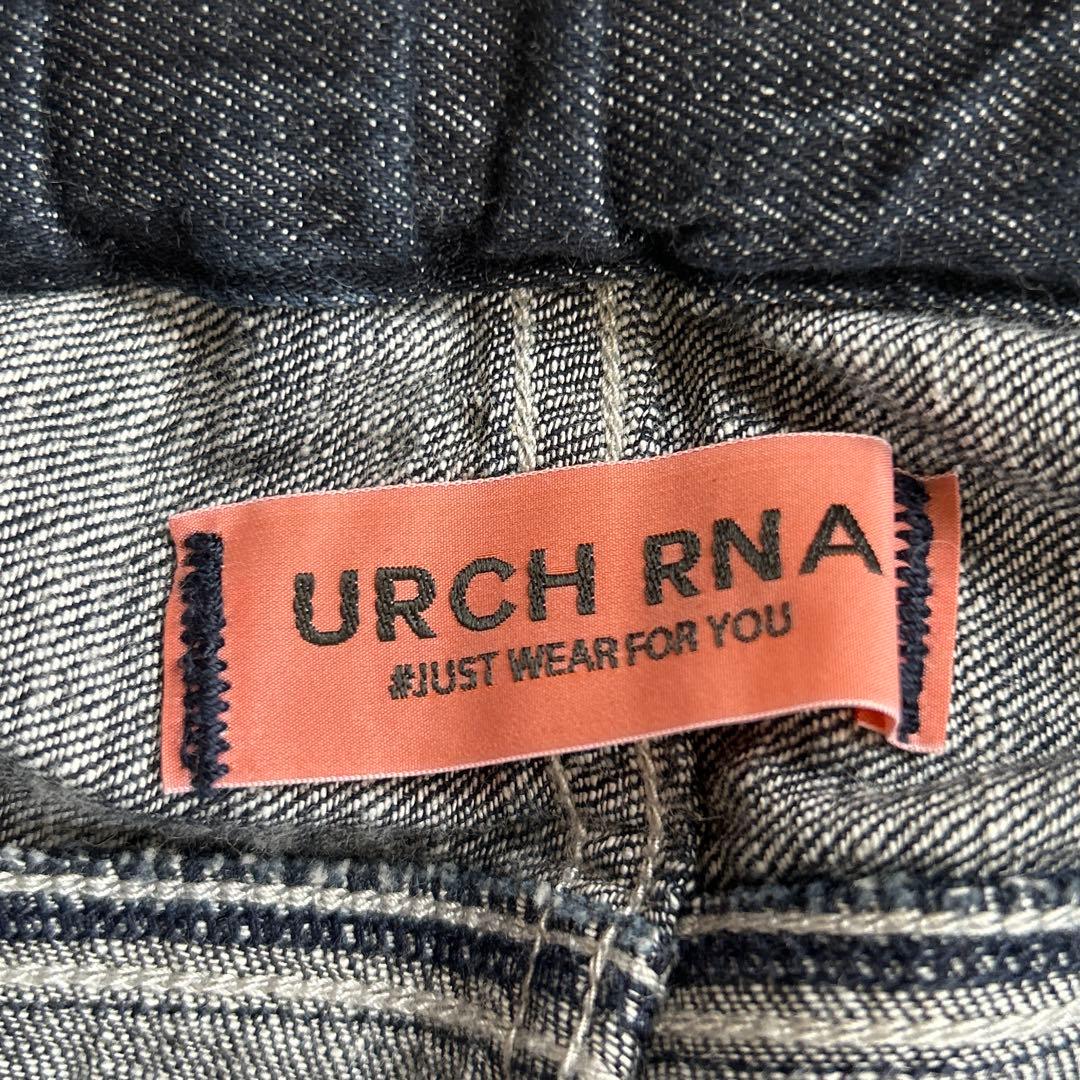 URCH RNA コックさんのWSクラウンパンツ　ワイドパンツ　デニムパンツ