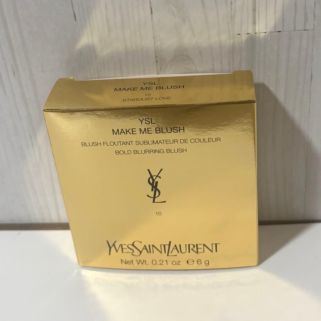 新品未開封 ysl メイクミーブラッシュパウダー 10 スターダストラブ