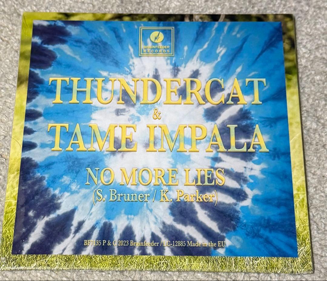 洋楽 THUNDERCAT & TAME IMPALA NO MORE LIES 7\"