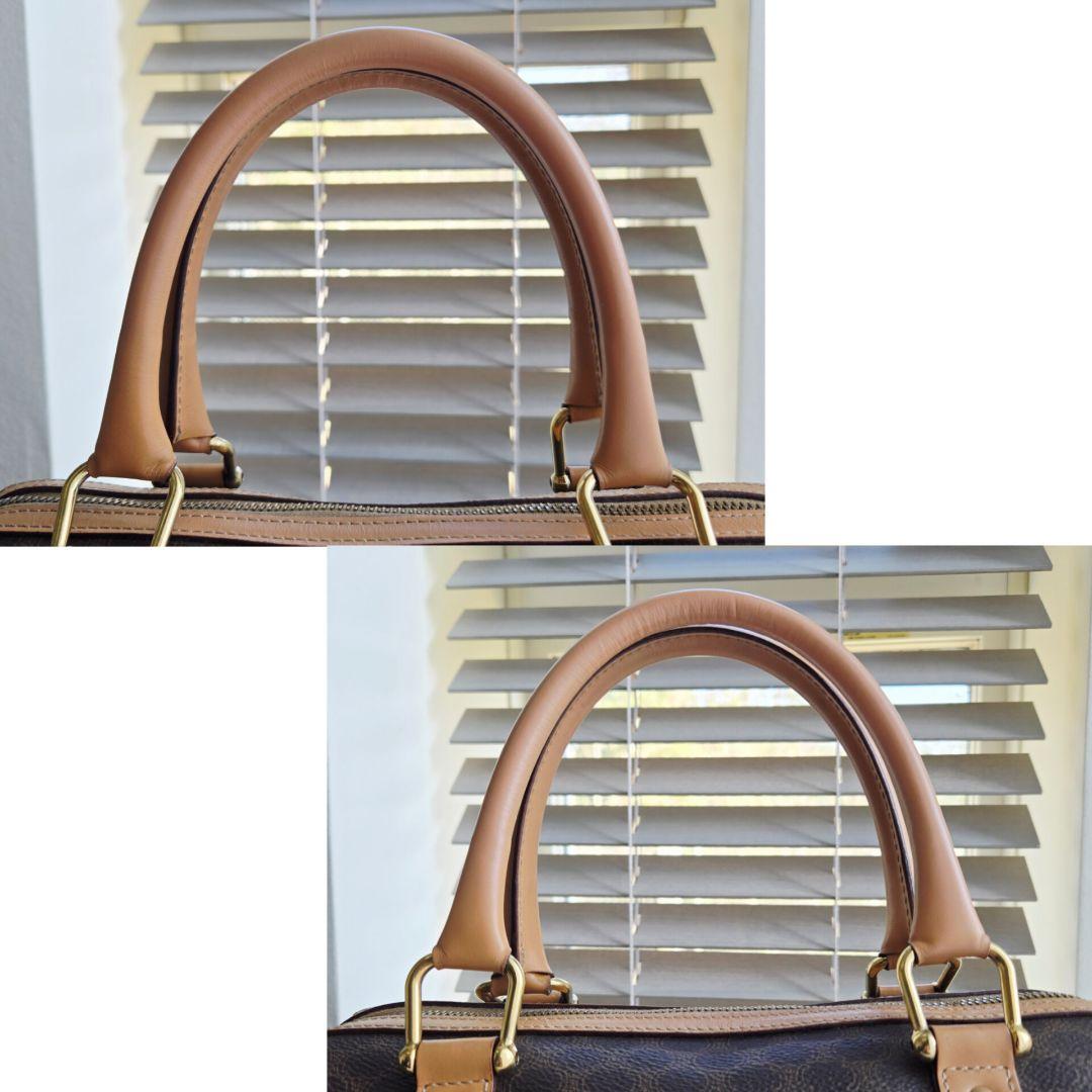 ⭐CELINE⭐ 美品 セリーヌ トリオンフ　ミニボストンバッグ マカダム柄