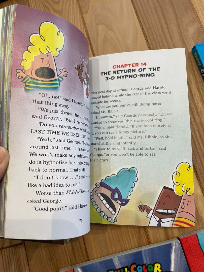 Captain Underpants 英語教育本 Dav Pilkey インター