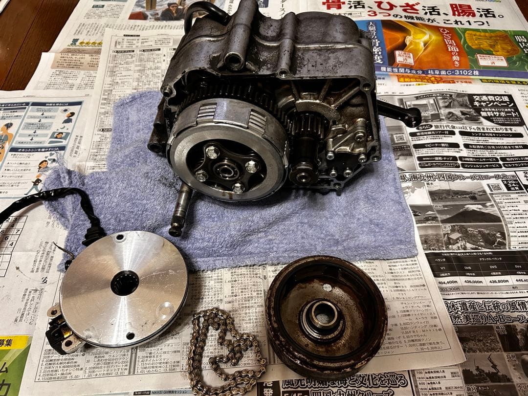 CD-90.12V エンジンケース