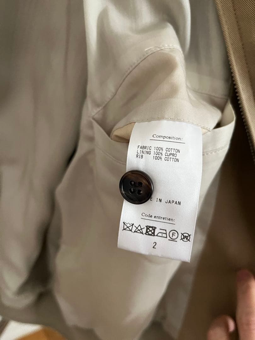 herill Weekend jacket size2 タグ付き