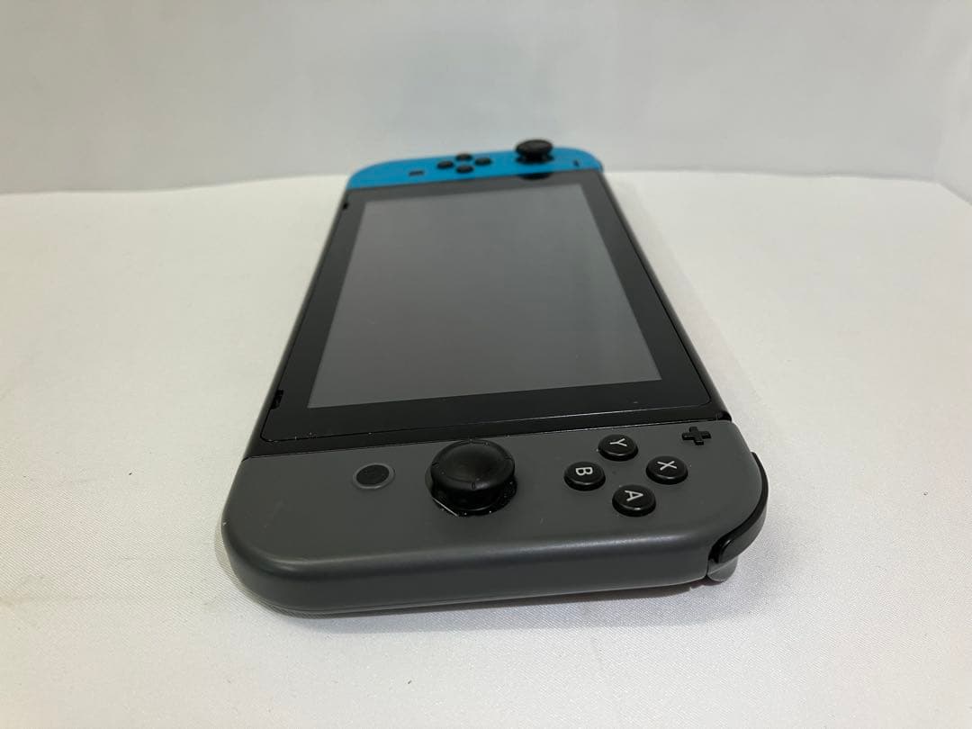 Nintendo Switch 本体 青　グレー ケース付