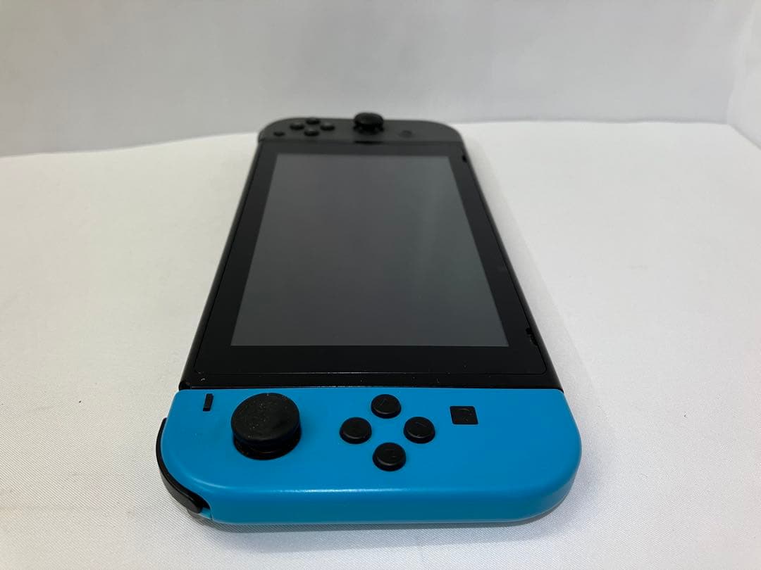 Nintendo Switch 本体 青　グレー ケース付