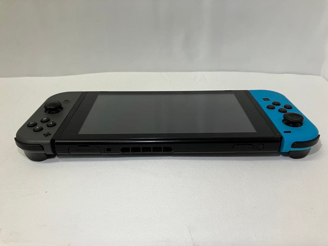 Nintendo Switch 本体 青　グレー ケース付