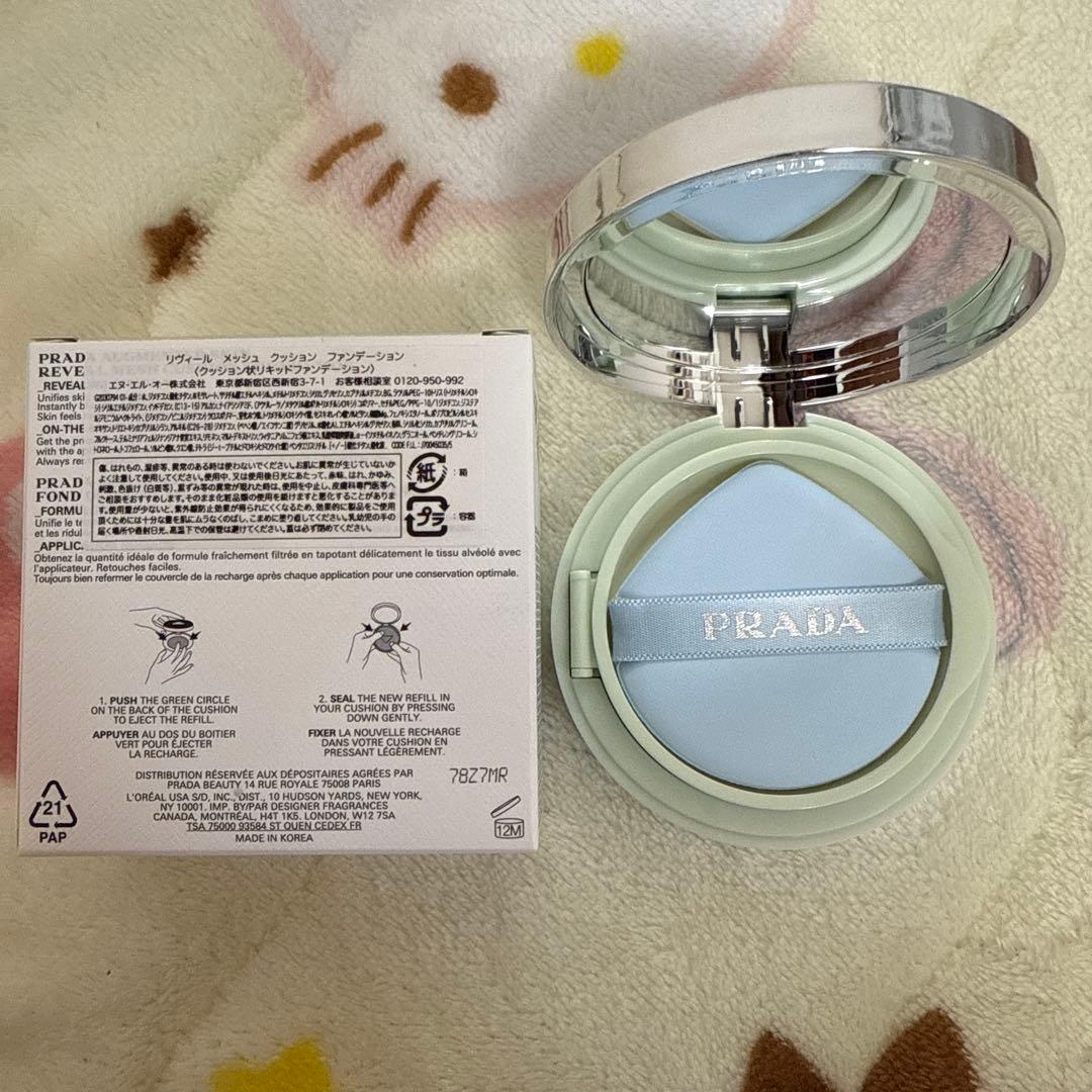 ファンデーション PRADA AUGMENTED SKIN CUSHION FOUNDATION