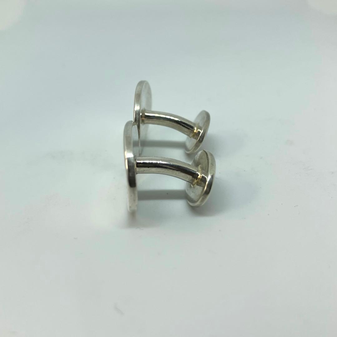 【美品】【ティファニー】カフス オーバル リターントゥ シルバー925
