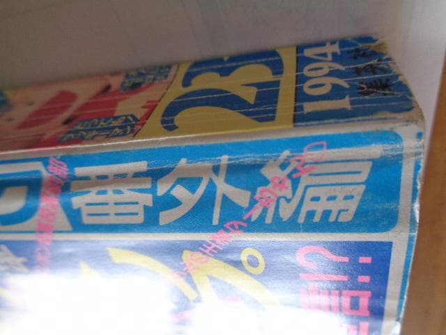 週刊少年ジャンプ  94年 　23号 　背表紙　桑田佳祐さん