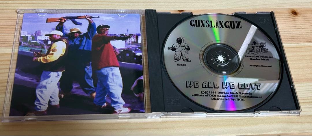 洋楽 GUNSLINGUZ 1995 WU-TANG RZA METHOD MAN