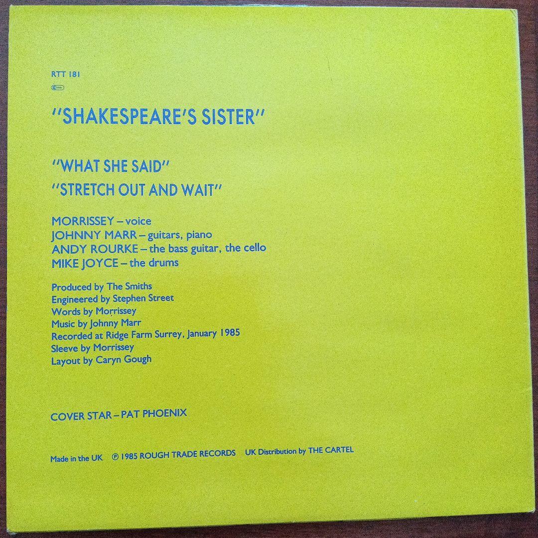 The Smith Shakespere’s　sister