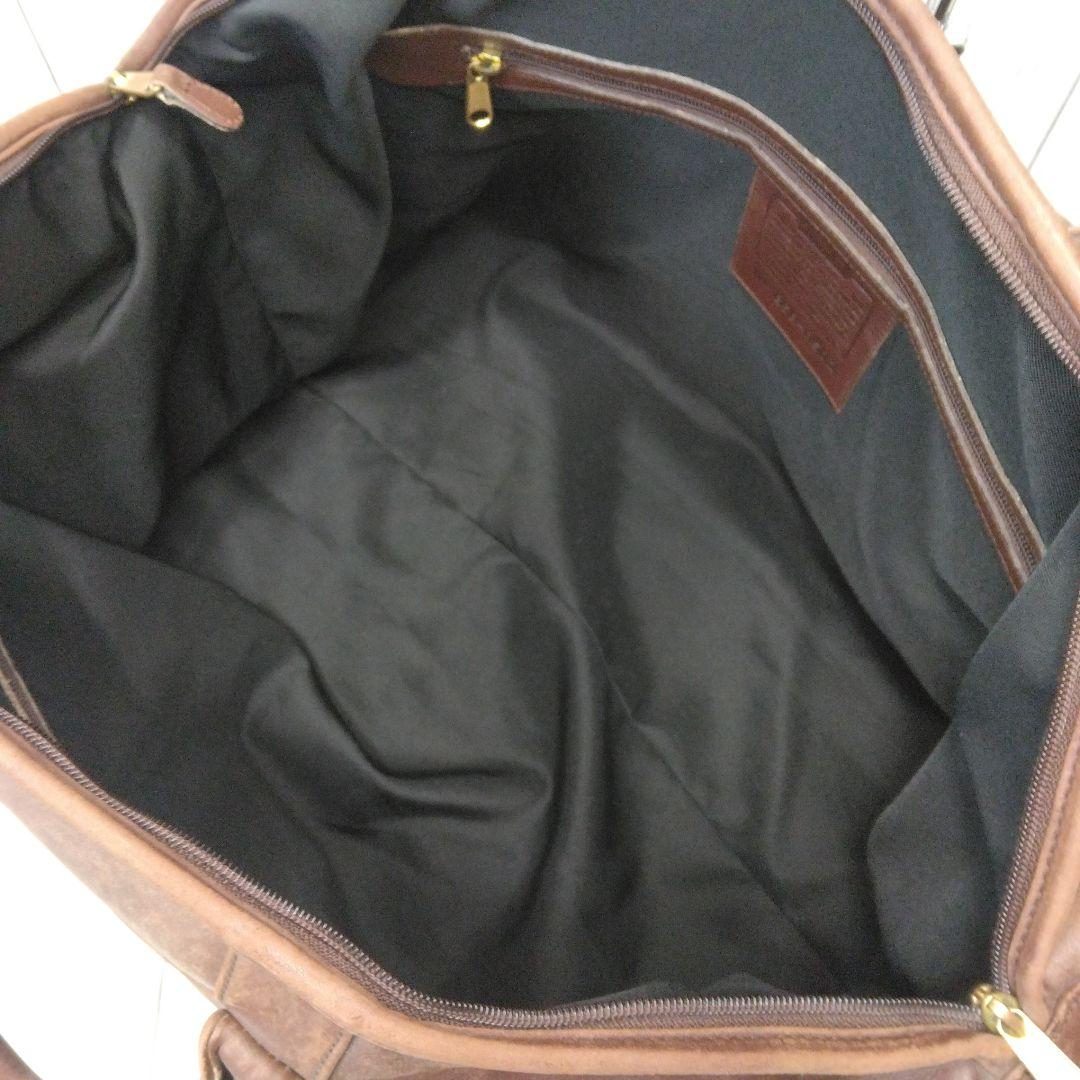 COACH ボストンバッグ　大型　57cm オールドコーチ　オールレザー