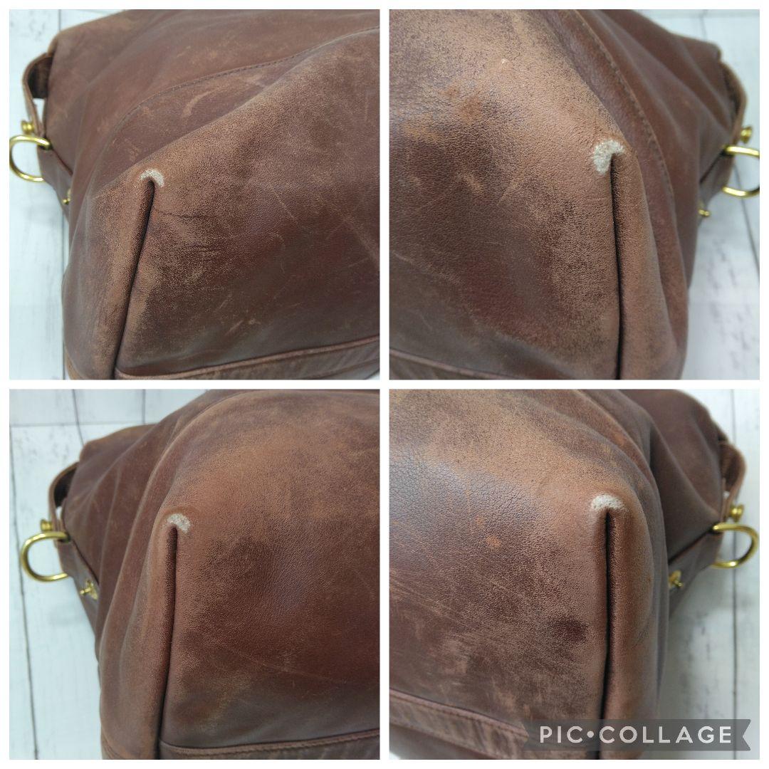 COACH ボストンバッグ　大型　57cm オールドコーチ　オールレザー