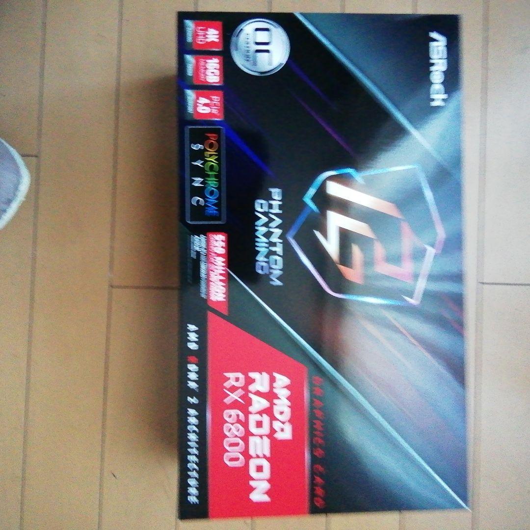 グラフィックボード・グラボ・ビデオカード ASRock Phantom Gaming Radeon RX 6800