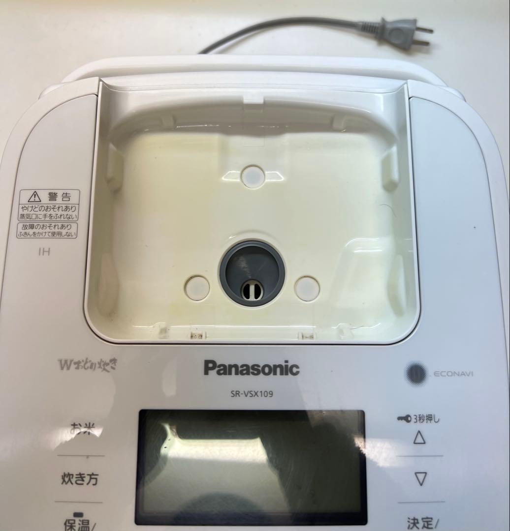 Panasonic 炊飯器 SR-VSX109 うまく動作しています。2019年