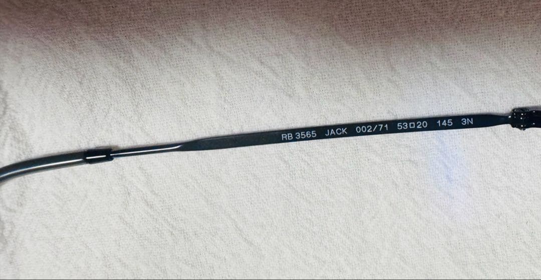小物 RayBan JACK RB3565