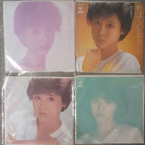 松田聖子シングルレコード21枚