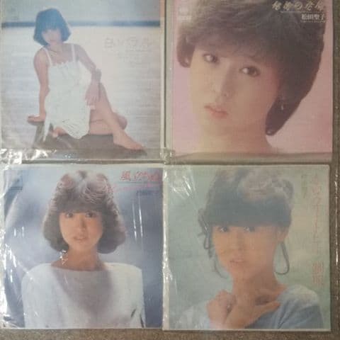 松田聖子シングルレコード21枚