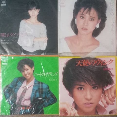 松田聖子シングルレコード21枚