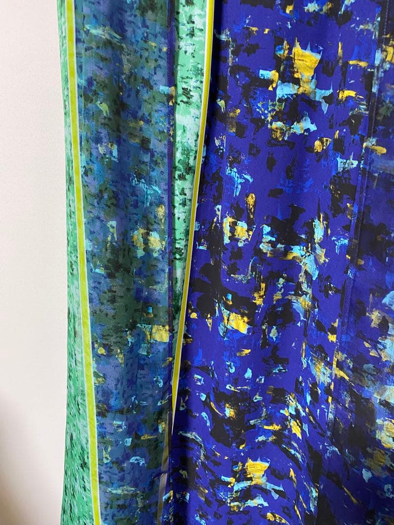 今季美品●アドーアADORE●スキージーアートプリントスカート¥68200