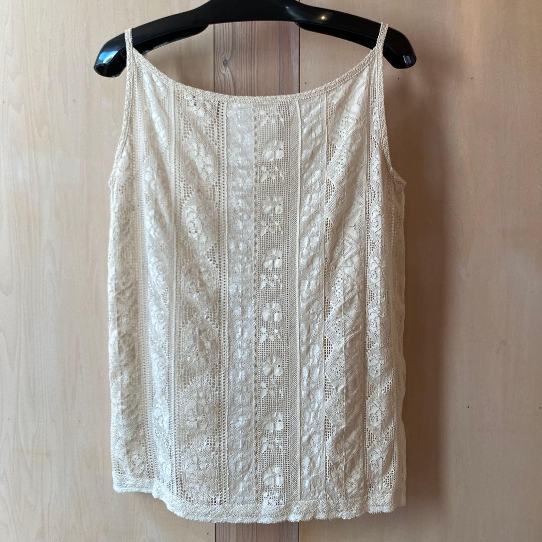 ‼️お値下げ‼️⭐️美品⭐️ビアズリー（BEARDSLEY）総レースキャミソール