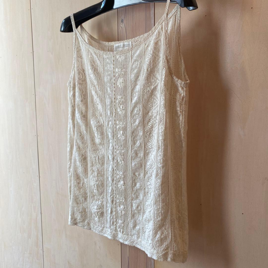‼️お値下げ‼️⭐️美品⭐️ビアズリー（BEARDSLEY）総レースキャミソール