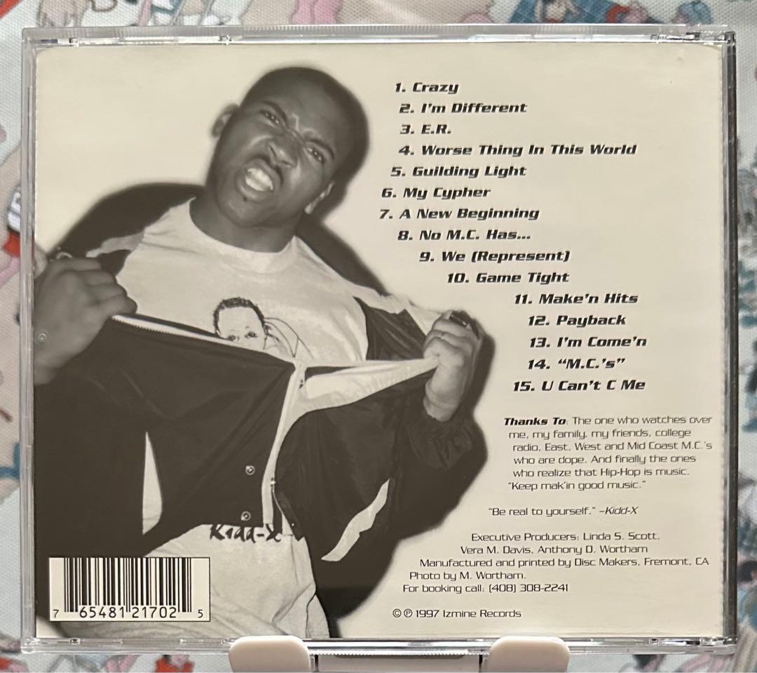 G RAP Kidd-X The Unknown CD 直筆